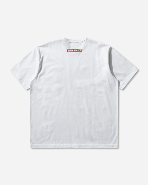 Junya Watanabe Gray Men S The Face Blur T-shirt for men