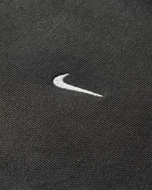 Nike Black Men S Solo Swoosh Full-zip Hoodie for men