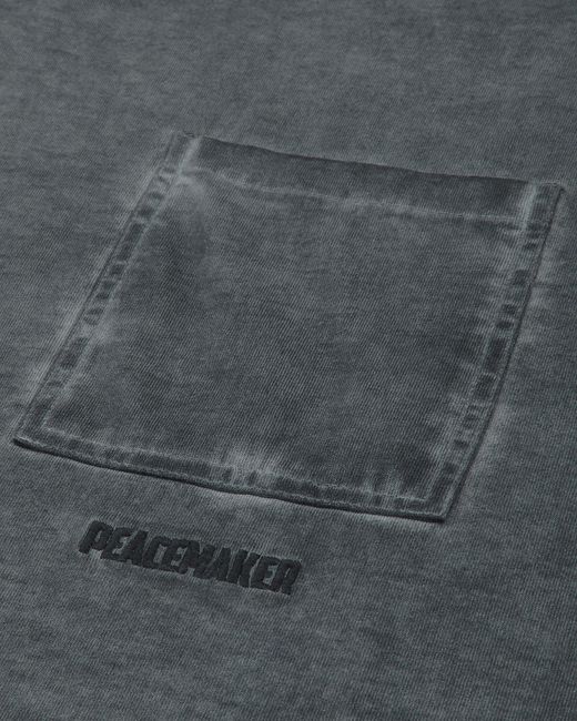 Oamc Peacemaker Blue S Velcro Applique Longsleeve T-Shirt Light for men