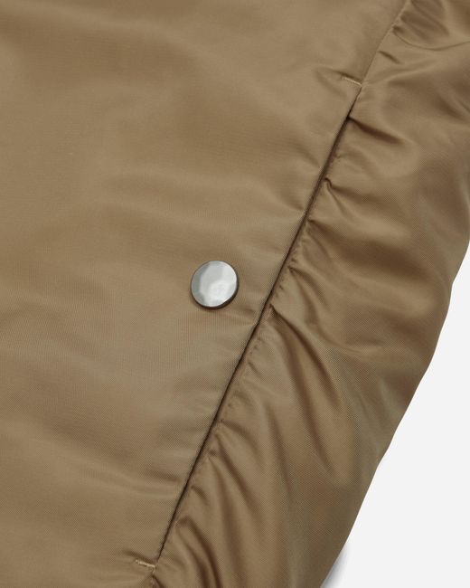 Oamc Peacemaker Green Minimal Bomber Jacket for men