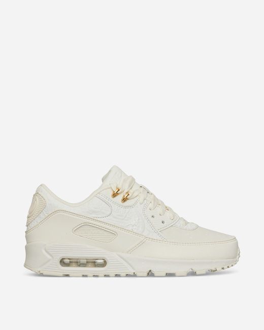 Nike White Slawn Air Max 90 Sneakers Sail for men
