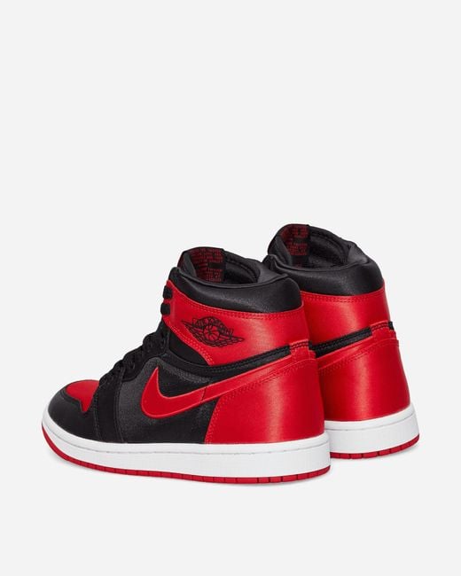 Nike Wmns Air Jordan 1 Retro High Og Sneakers Black / University Red for men