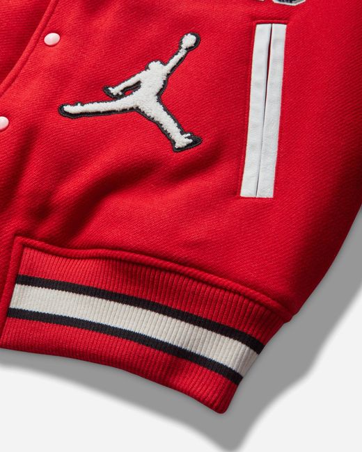 Nike Red Saint Mxxxxxx Varsity Jacket University for men