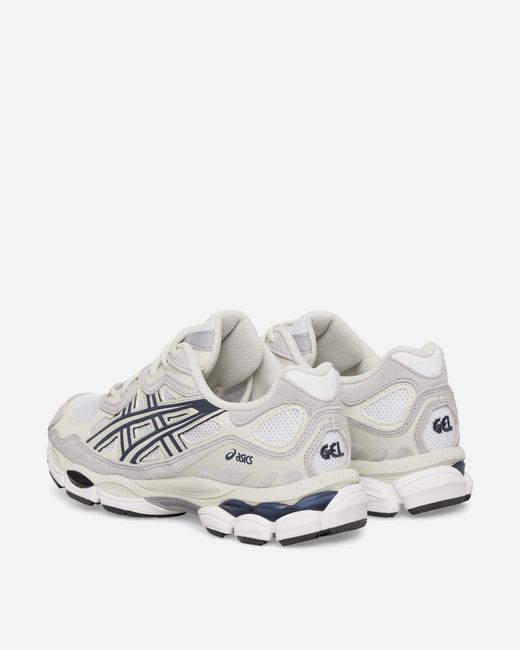 Asics White Gel-Nyc Sneakers Midnight for men