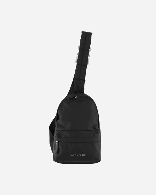 1017 ALYX 9SM Black Buckle Crossbody Bag for men
