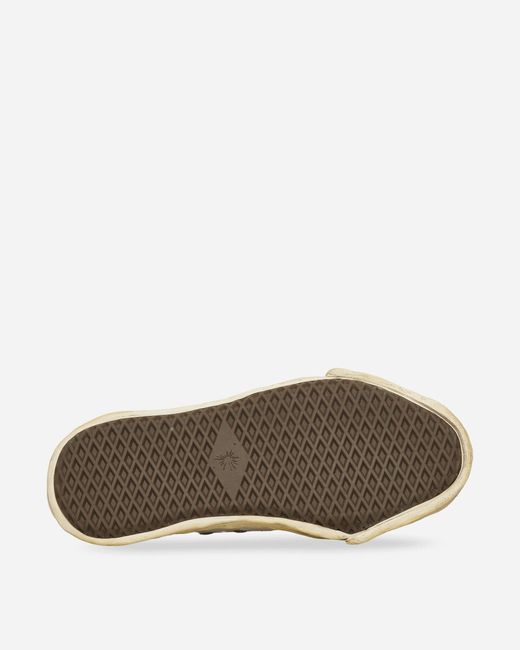 Maison Mihara Yasuhiro White Hank Og Dyed Sole Canvas Low Sneakers for men