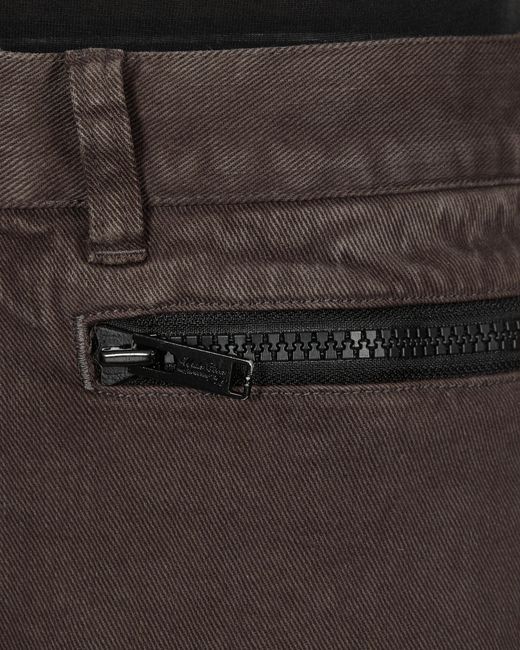 Undercover Black Zip Denim Pants for men