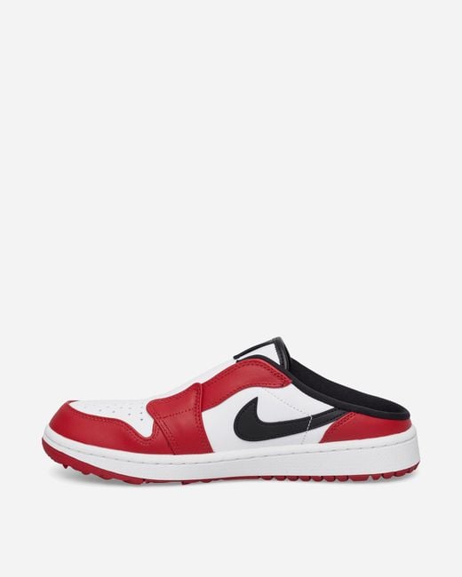 Nike Red Air Jordan Mule Golf Shoes Varsity for men
