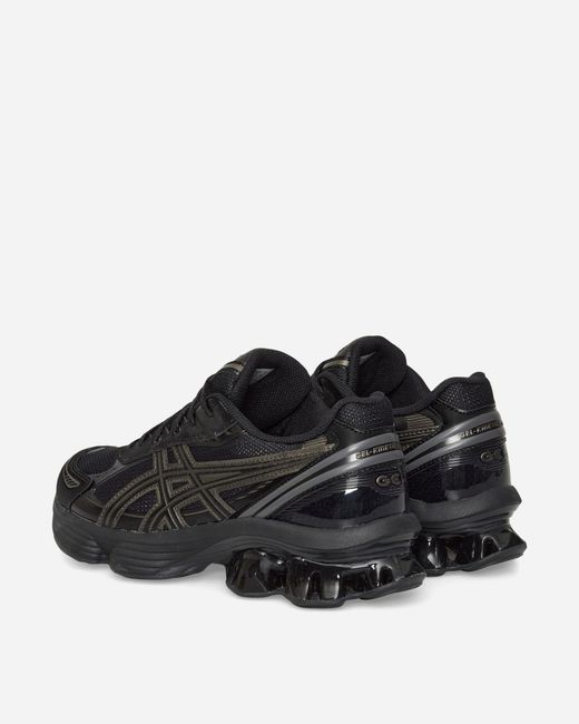 Asics Black Gel-kinetic Fluent Sneakers / Graphite Grey for men