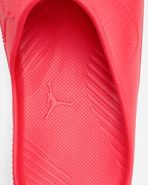 Nike Red Post Rubber Sliders for men
