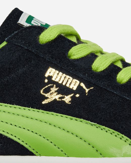 PUMA Green Clyde Clydezilla Mij Sneakers Navy / Lime for men