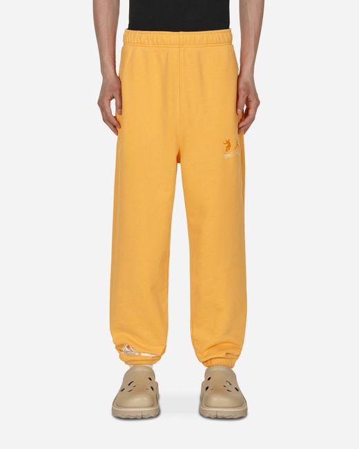 Nike Union Fleece Pants Orange for Men 