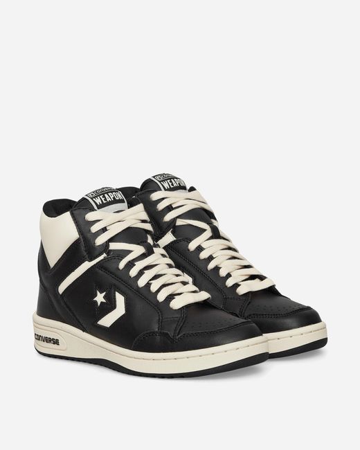 Converse Weapon Mid Sneakers Black / Natural Ivory for men