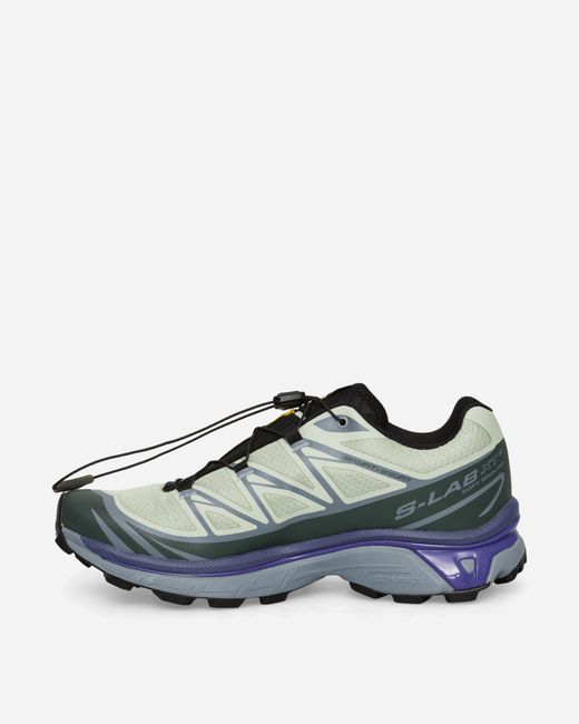 Salomon Green Xt-6 Sneakers Sea Foam / Urban Chic / Deep for men
