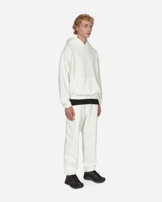 SLAM JAM Panel Basic Sweatpants White for men