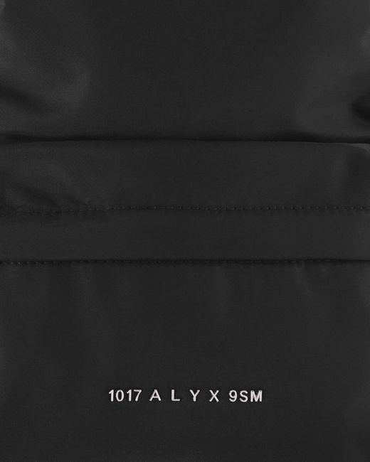 1017 ALYX 9SM Black Buckle Crossbody Bag for men