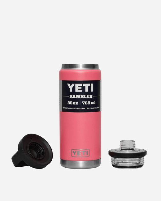Yeti Red Rambler Chug Cap Bottle Tropical for men