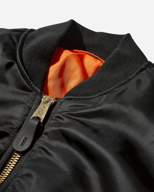 Alpha Industries Black Ma-1 Bomber Jacket for men
