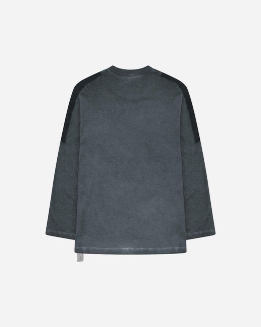 Oamc Peacemaker Blue S Velcro Applique Longsleeve T-Shirt Light for men