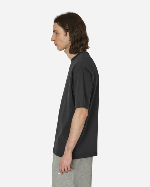 Nike Black Air Jordan Wordmark T-shirt Off Noir for men