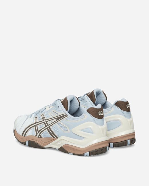 Asics White Gel-Resolution 5 Sneakers Storm Cloud Sepia for men