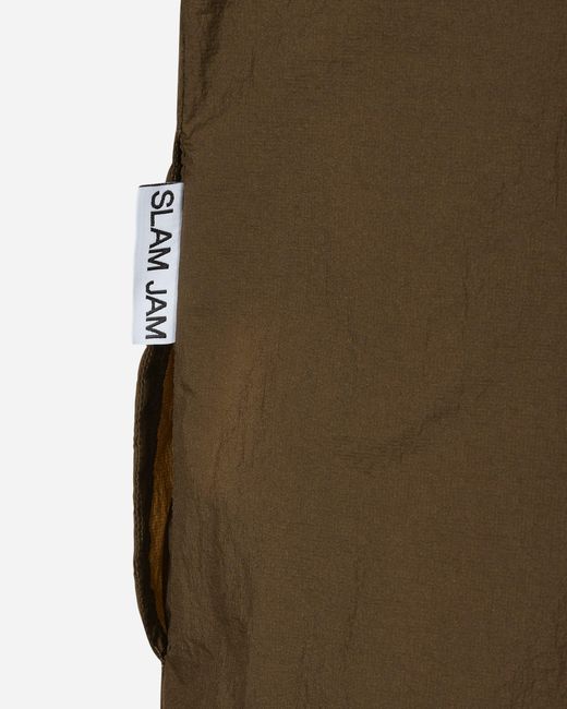SLAM JAM Brown Packable Windbreaker for men