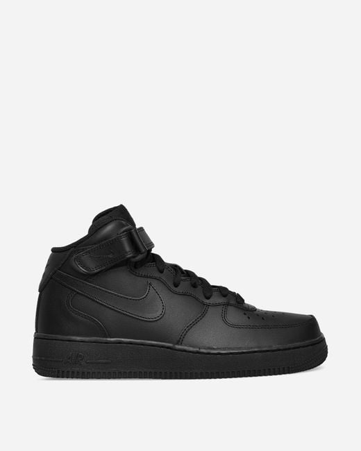 Nike Black Air Force 1 Mid 07 Sneakers for men