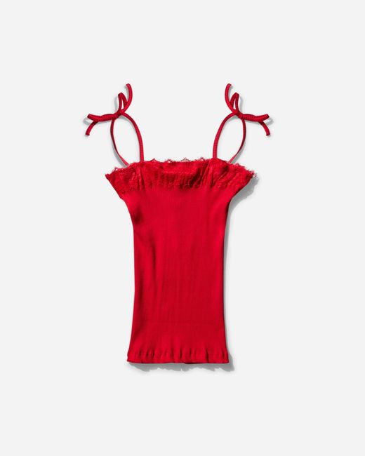OperaSPORT Red Women S Audruy Seamless Top