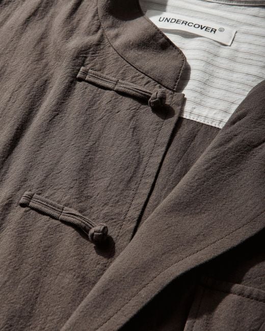 Undercover Brown S Cotton Jacket for men