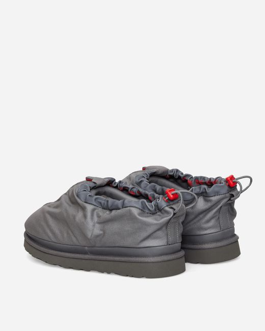 Ugg Gray Tasman Shroud Zip Sandals Dark