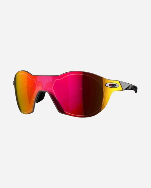 Oakley Pink Re:subzero Sunglasses Carbon / Prizm Ruby for men