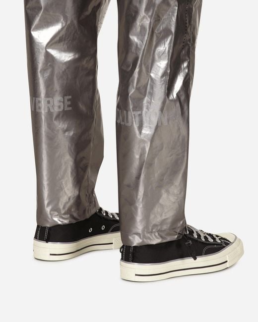 SLAM JAM Gray Devo Reverse Evolution Pants for men