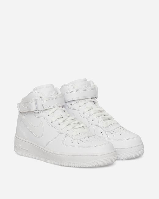 Nike Air Force 1 07 Mid Fresh Sneakers White for men