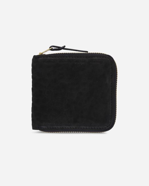 Visvim Black Suede Bi-fold Wallet for men
