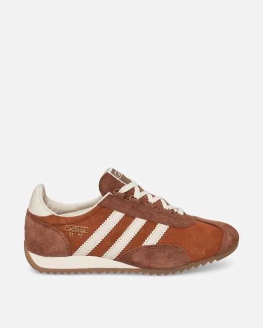 Adidas Brown Sl 72 Pt Sneakers Dusky Bronze / Wonder White for men