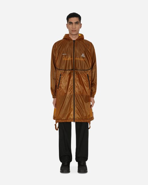 Undercover Brown Packable Parka Jacket for men