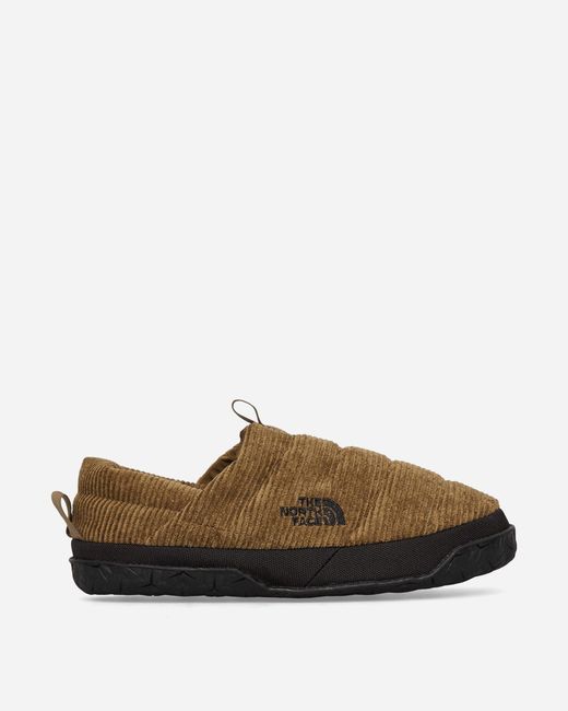 The North Face Brown Nuptse Corduroy Mule for men