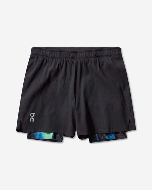 On Shoes Black Men S Pace Shorts / Horiz for men