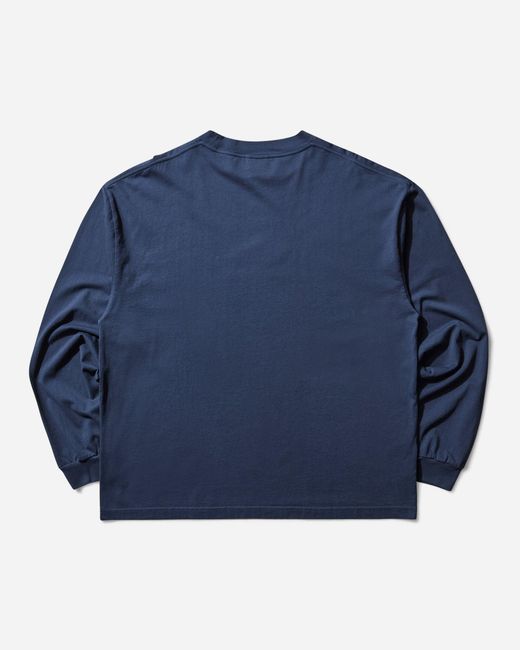 Umbro Blue Og Logo Longsleeve T-shirt for men