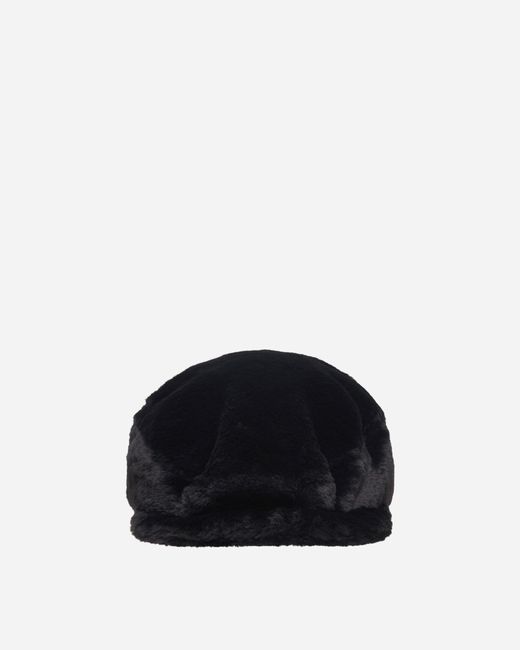 A Bathing Ape Black Fur Hunting Hat for men