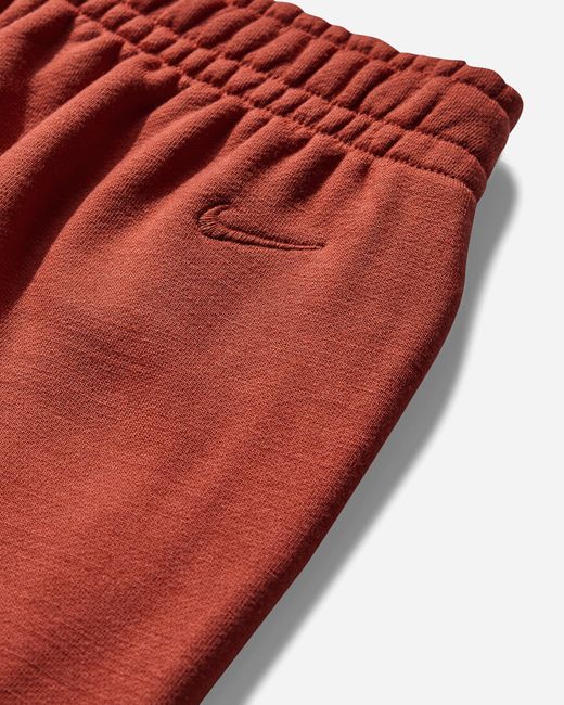 Nike Red Men S Wool Classics Fleece Pants Mars Stone for men