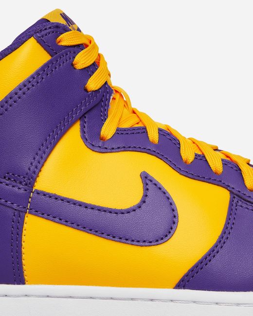 Nike Purple Dunk High Retro Sneakers University / Court for men