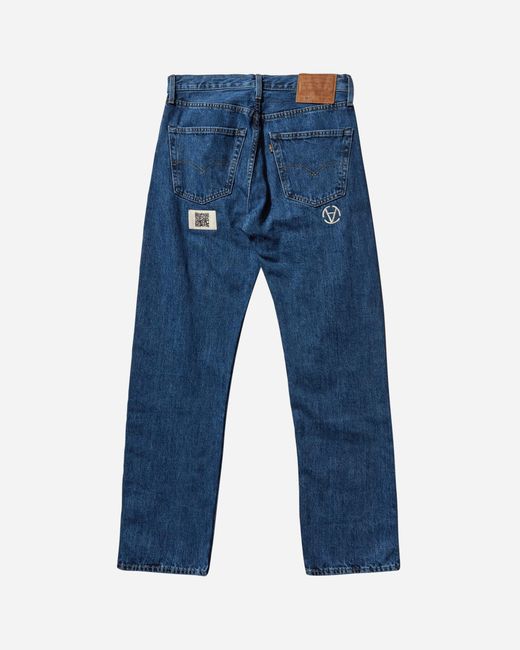 Levi's Blue Slam Jam 501 150Th Anniversary Jeans Stone Washed for men