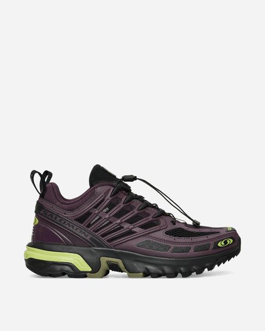 Salomon Acs Pro Sneakers Plum Perfect / Black / Citron for men