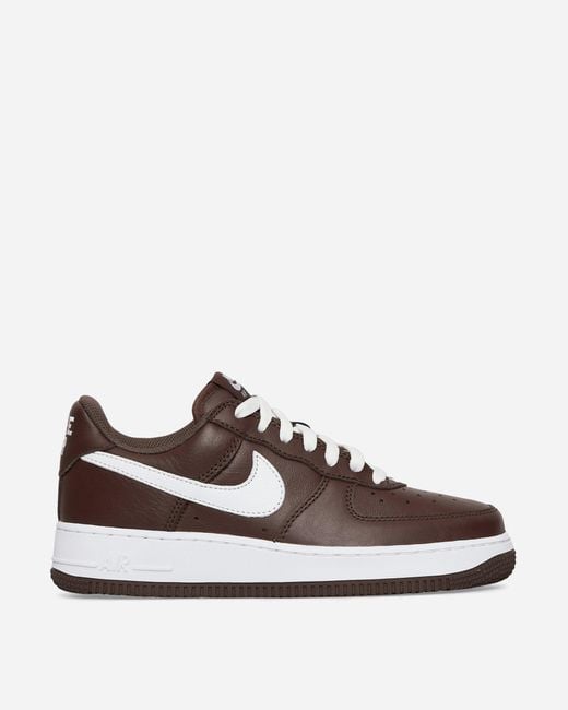 Nike Multicolor Air Force 1 Low Retro Qs Sneakers Chocolate for men