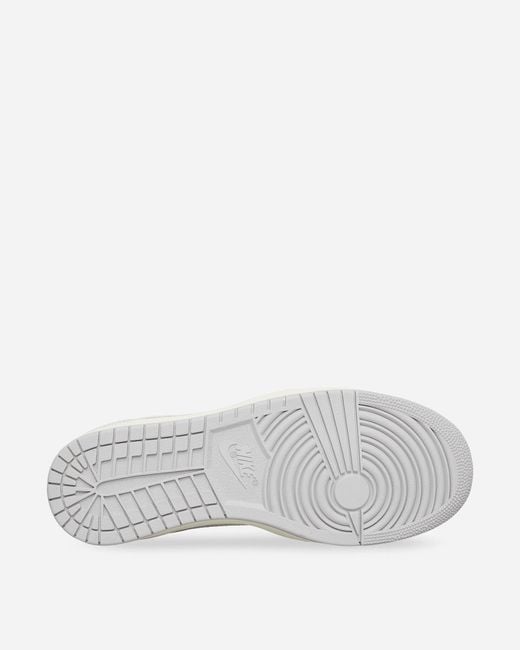 Nike White Air Jordan 1 Low 85 Sneakers Summit / Light Smoke for men