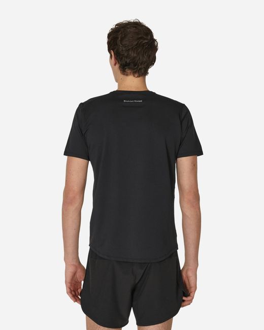 District Vision Black Ultralight Aloe T-shirt for men