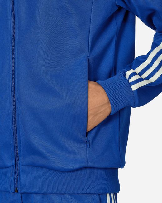 Adidas Blue Italy Beckenbauer Track Top Royal for men