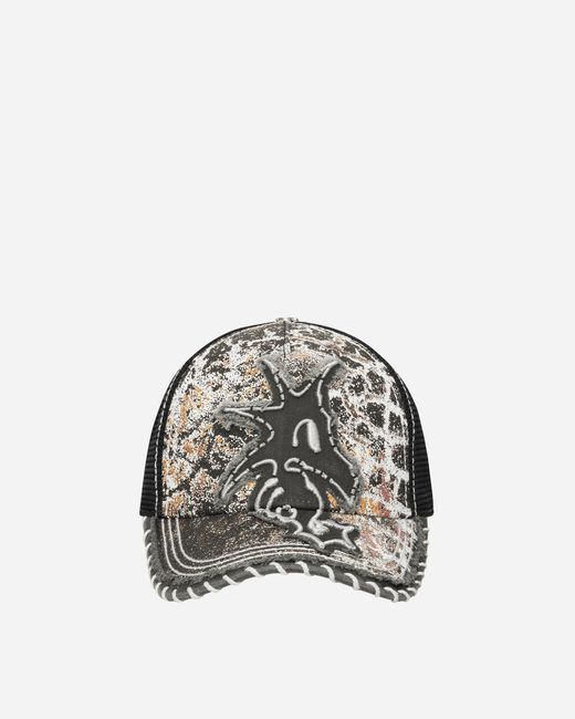 Chio Gray Seahorse Trucker Hat Washed for men