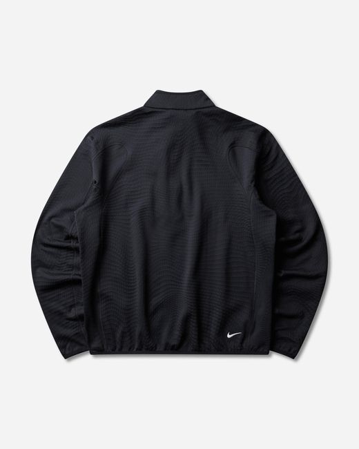 Nike Black Wolf Grid Therma-Fit 1/2-Zip Hiking Top for men